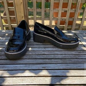 THE WISHBONE COLLECTION - loafer style platforms